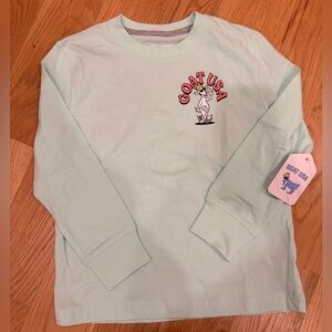GOAT USA Boys Mint Green Long Sleeve Shirt